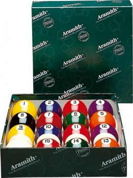 Poolballsatz Aramith Premier 57,2mm 2-1/4"