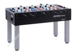 Fussballtisch Garlando Pro Champion, Glasspielfeld, Turnierstangen