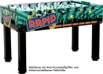 Fussballtisch SK Rapid Wien, Glasspielfeld