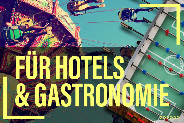 Für die Gastronomie und Hotels