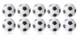 Preview: Ball for foosball table white/black d 35 mm 24 g