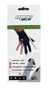 Billard Handschuh Professional Gr. L für rechte Hand