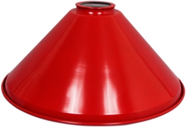 Lampenschirm rot für Billardlampe