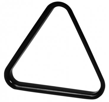 Dreieck Poolbillard & Snooker aus Kunststoff schwarz 15 x 2 1/16" (52,4 mm)