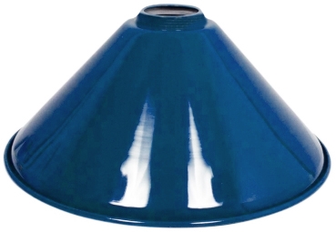 Lampenschirm blau für Billard Lampe