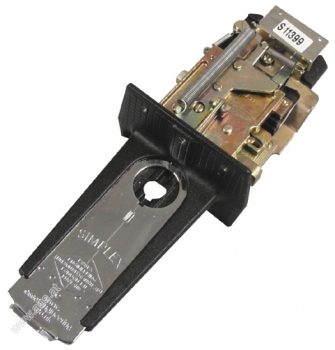Coin slide pusher for 0.50 Euro
