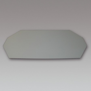 Glass playfield clear for Football Table Garlando 630 x 1210 mm