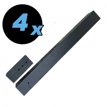 Beine für Garlando G100 Metall schwarz