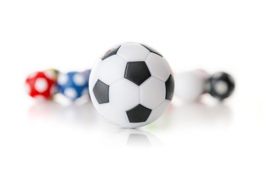 Ball for foosball table white/black d 35 mm 24 g