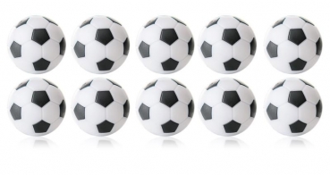 Ball für Fußballtisch weiß/schwarz  D 35 mm 24 g