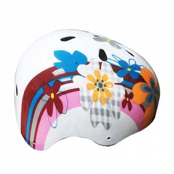 Skate Allround Helm Flowers