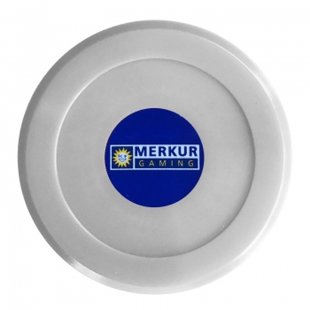 Puck Airhockey Super Taifun 80 mm weiß 33 gramm