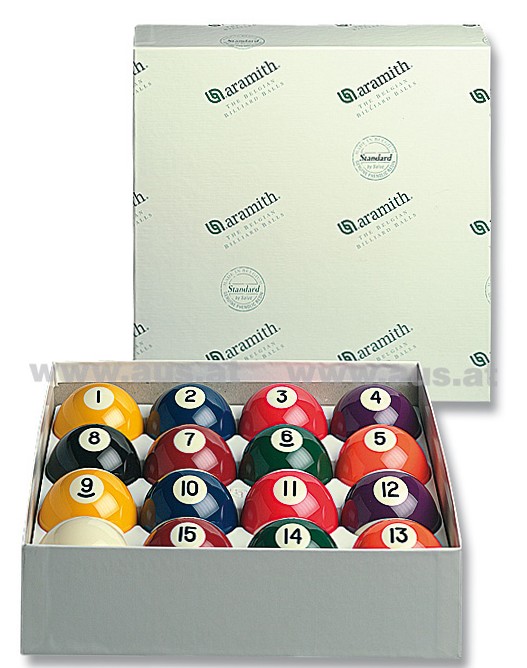 Aramith 2 1/4" Pool/Billiard Cue Ball With Blue Aramith Logo 