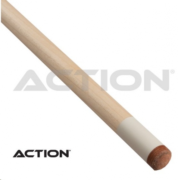 Pool Queue 2-tlg. Action Black & White 01 / Klebleder 13 mm / L:148 cm