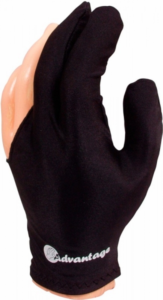 Billard Handschuh Advantage Large schwarz