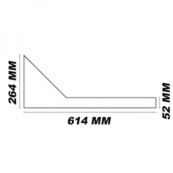 Corner Set for HP Laminate Playfield for Garlando Football Table