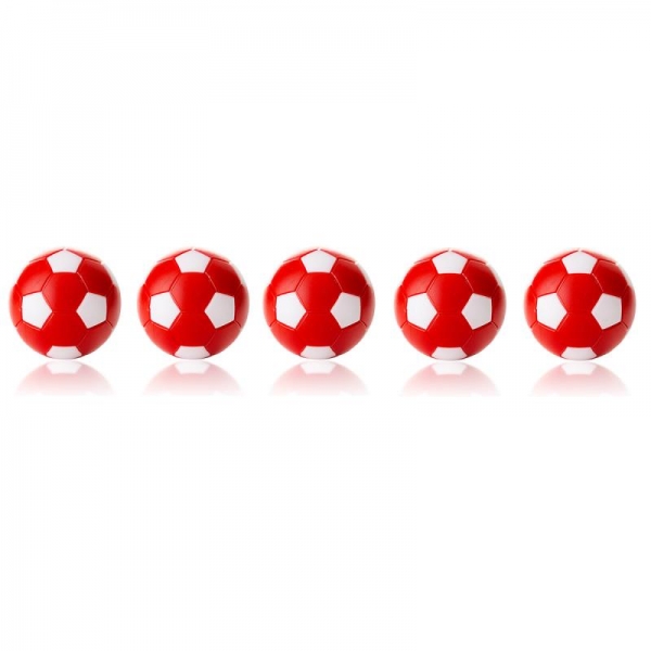Ball for foosball table red/white d 35 mm 24 g