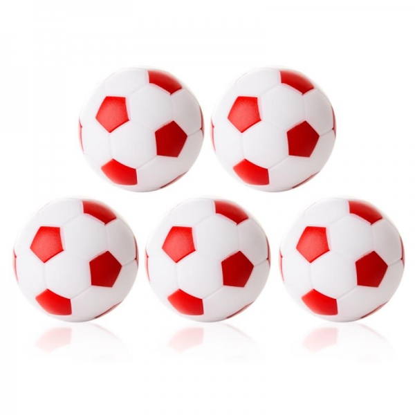 Ball for foosball table red/white d 35 mm 24 g