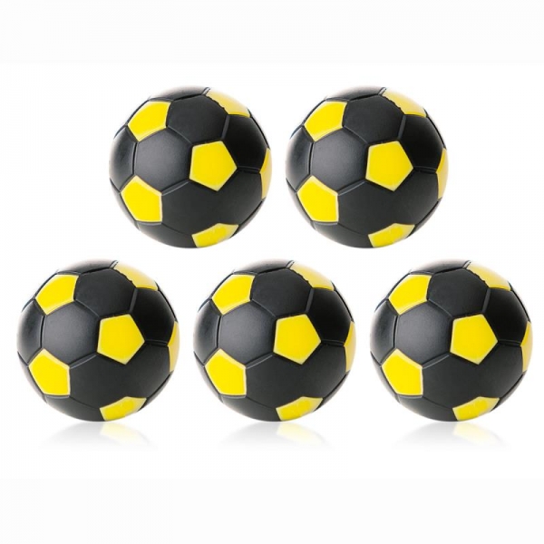 Ball für Fußballtisch schwarz/gelb  D 35 mm 24 g