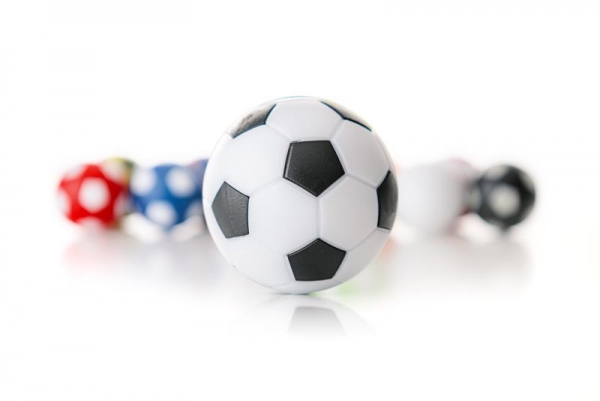 Ball for foosball table white/black d 35 mm 24 g