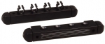 Cue Wall Rack for 4 Cues Holz black