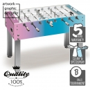 Football Table Garlando SaXXot Design Colours G1