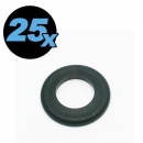 Plastikring für Gummipuffer, für Spielerstangen Durchmesser 16 mm, 16 Stück